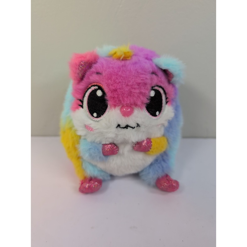 Butter Balls Rainbow Sherbet‎ Hamster Plush Sparkle Paws 5.5" Stuffed Toy